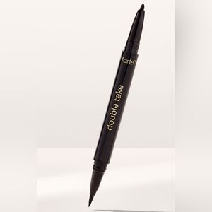 Tarte Double Take Black Vegan Eyeliner Liquid Liner & Gel Pencil NEW Net WT 0.1G